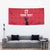 Custom Haiti Football Tapestry Come on Les Grenadiers Red Style
