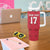 Custom Haiti Football Tumbler With Handle Come on Les Grenadiers Red Style