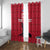 Custom Haiti Football Window Curtain Come on Les Grenadiers Red Style