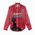 Custom Haiti Football Women Casual Shirt Come on Les Grenadiers Red Style