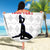 Custom Haiti Football Beach Blanket Come on Les Grenadiers White Style