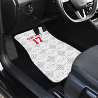 Custom Haiti Football Car Mats Come on Les Grenadiers White Style