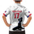 Custom Haiti Football Family Matching Mermaid Dress and Hawaiian Shirt Come on Les Grenadiers White Style