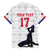 Custom Haiti Football Hawaiian Shirt Come on Les Grenadiers White Style