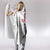 Custom Haiti Football Hooded Blanket Come on Les Grenadiers White Style