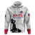Custom Haiti Football Hoodie Come on Les Grenadiers White Style