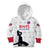 Custom Haiti Football Kid Hoodie Come on Les Grenadiers White Style
