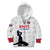 Custom Haiti Football Kid Hoodie Come on Les Grenadiers White Style