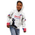 Custom Haiti Football Kid Hoodie Come on Les Grenadiers White Style
