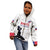 Custom Haiti Football Kid Hoodie Come on Les Grenadiers White Style