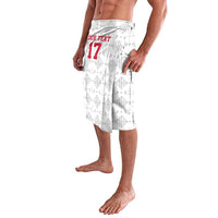 Custom Haiti Football Lavalava Come on Les Grenadiers White Style
