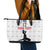 Custom Haiti Football Leather Tote Bag Come on Les Grenadiers White Style