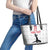 Custom Haiti Football Leather Tote Bag Come on Les Grenadiers White Style