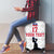 Custom Haiti Football Luggage Cover Come on Les Grenadiers White Style