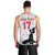 Custom Haiti Football Men Tank Top Come on Les Grenadiers White Style