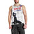 Custom Haiti Football Men Tank Top Come on Les Grenadiers White Style