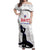 Custom Haiti Football Off Shoulder Maxi Dress Come on Les Grenadiers White Style