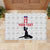 Custom Haiti Football Rubber Doormat Come on Les Grenadiers White Style