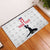 Custom Haiti Football Rubber Doormat Come on Les Grenadiers White Style
