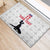 Custom Haiti Football Rubber Doormat Come on Les Grenadiers White Style