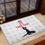 Custom Haiti Football Rubber Doormat Come on Les Grenadiers White Style