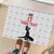 Custom Haiti Football Rubber Doormat Come on Les Grenadiers White Style