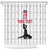 Custom Haiti Football Shower Curtain Come on Les Grenadiers White Style