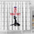 Custom Haiti Football Shower Curtain Come on Les Grenadiers White Style