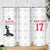 Custom Haiti Football Skinny Tumbler Come on Les Grenadiers White Style
