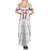 Custom Haiti Football Summer Maxi Dress Come on Les Grenadiers White Style