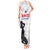 Custom Haiti Football Tank Maxi Dress Come on Les Grenadiers White Style
