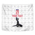 Custom Haiti Football Tapestry Come on Les Grenadiers White Style