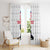 Custom Haiti Football Window Curtain Come on Les Grenadiers White Style