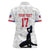 Custom Haiti Football Women Polo Shirt Come on Les Grenadiers White Style