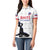 Custom Haiti Football Women Polo Shirt Come on Les Grenadiers White Style