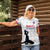 Custom Haiti Football Women Polo Shirt Come on Les Grenadiers White Style
