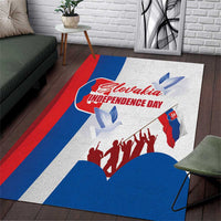 Slovakia Independence Day Area Rug 17th July 1992