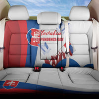 Slovakia Independence Day Back Car Seat Cover 17th July 1992