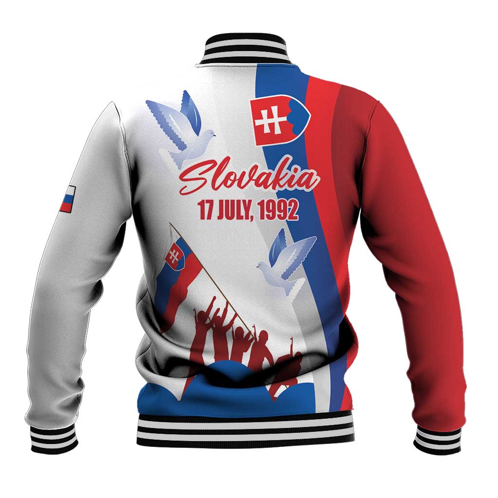Slovakia Independence Day Baseball Jacket 17th July 1992