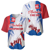 Slovakia Independence Day Baseball Jersey 17th July 1992