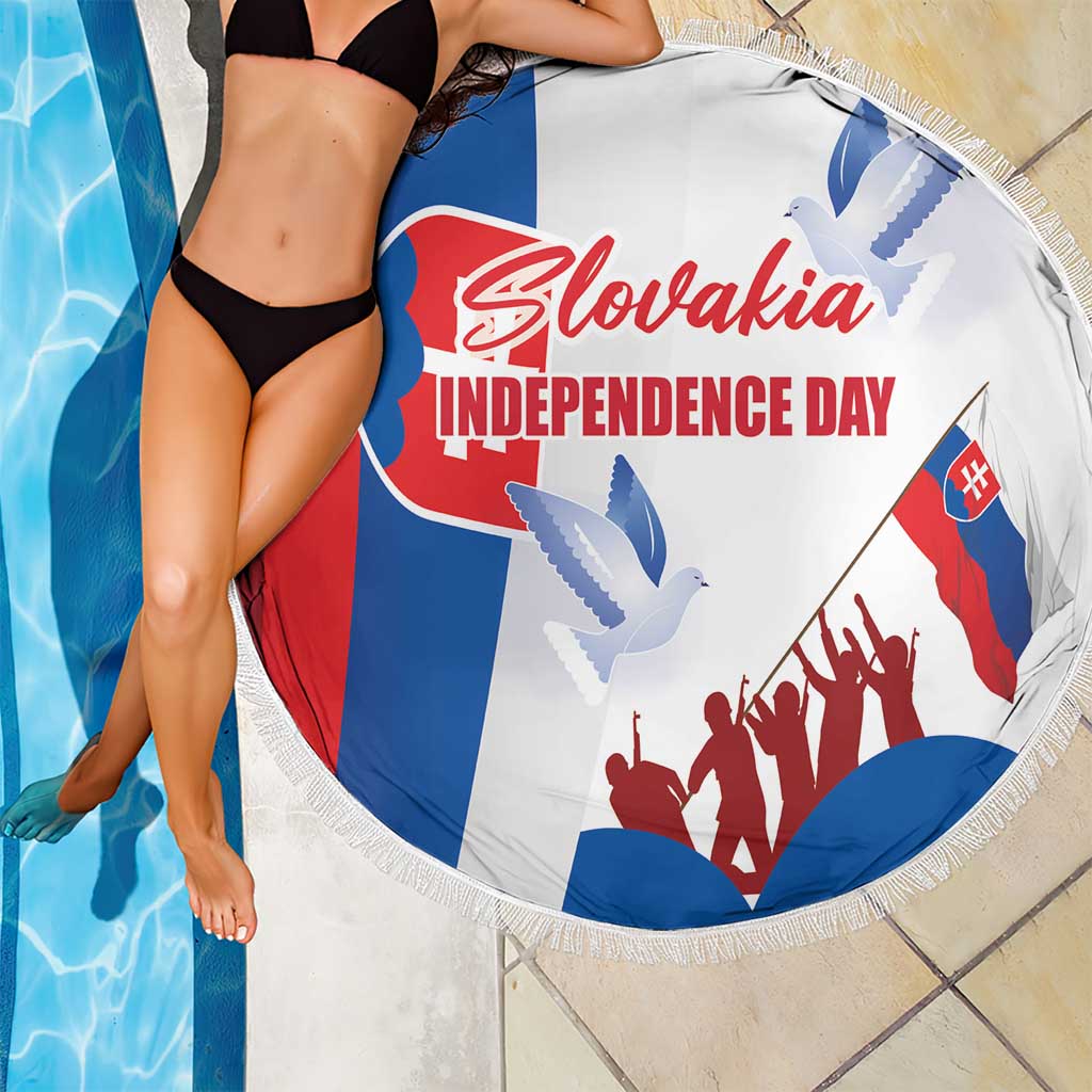 Slovakia Independence Day Beach Blanket 17th July 1992