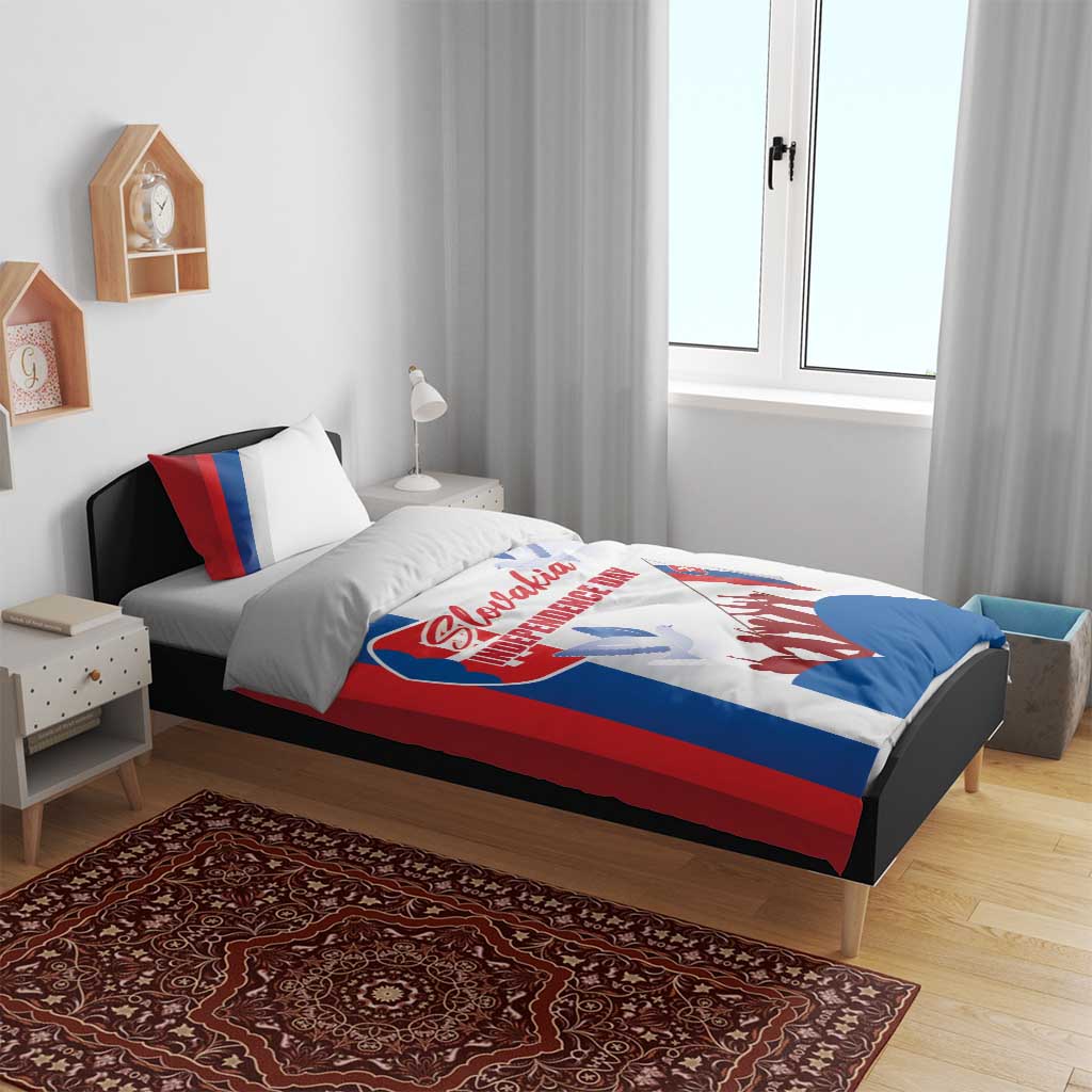 Slovakia Independence Day Bedding Set 17th July 1992