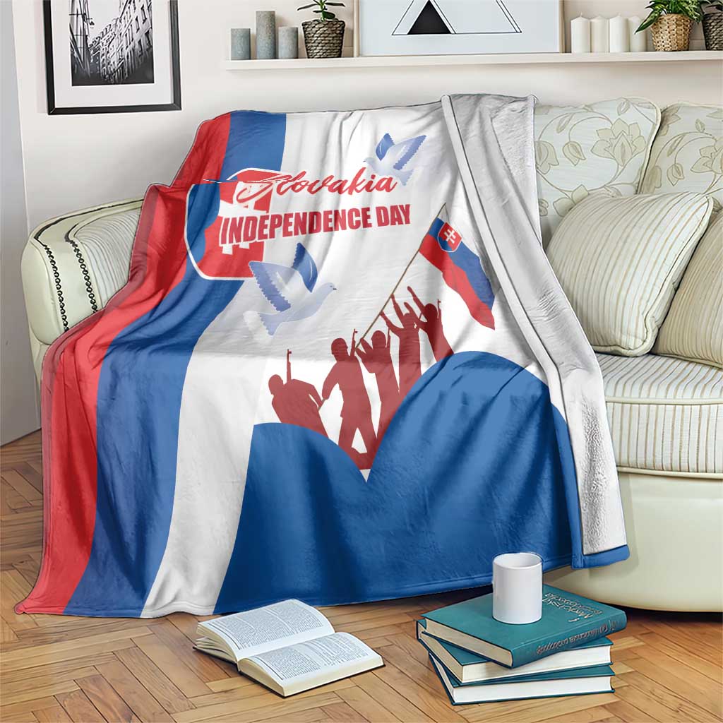 Slovakia Independence Day Blanket 17th July 1992