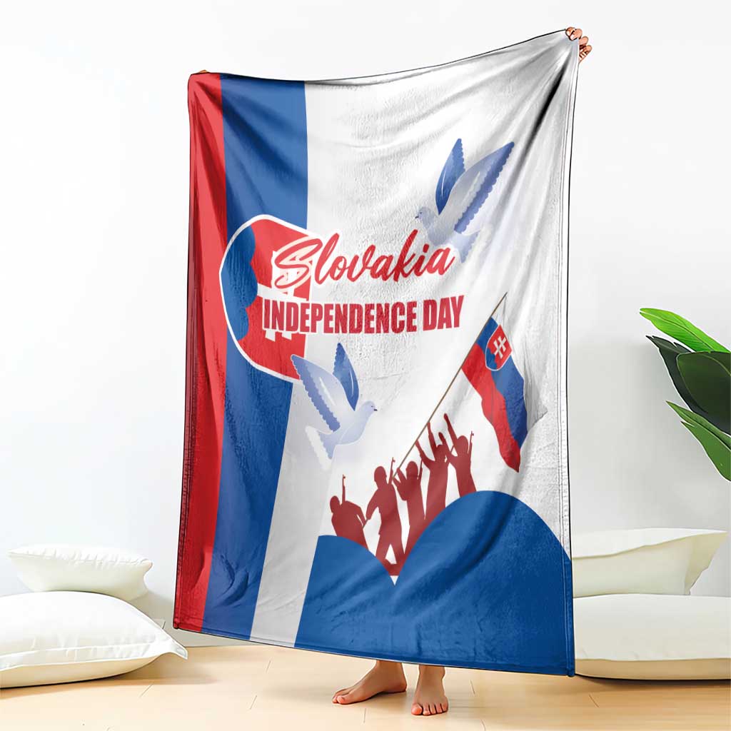 Slovakia Independence Day Blanket 17th July 1992