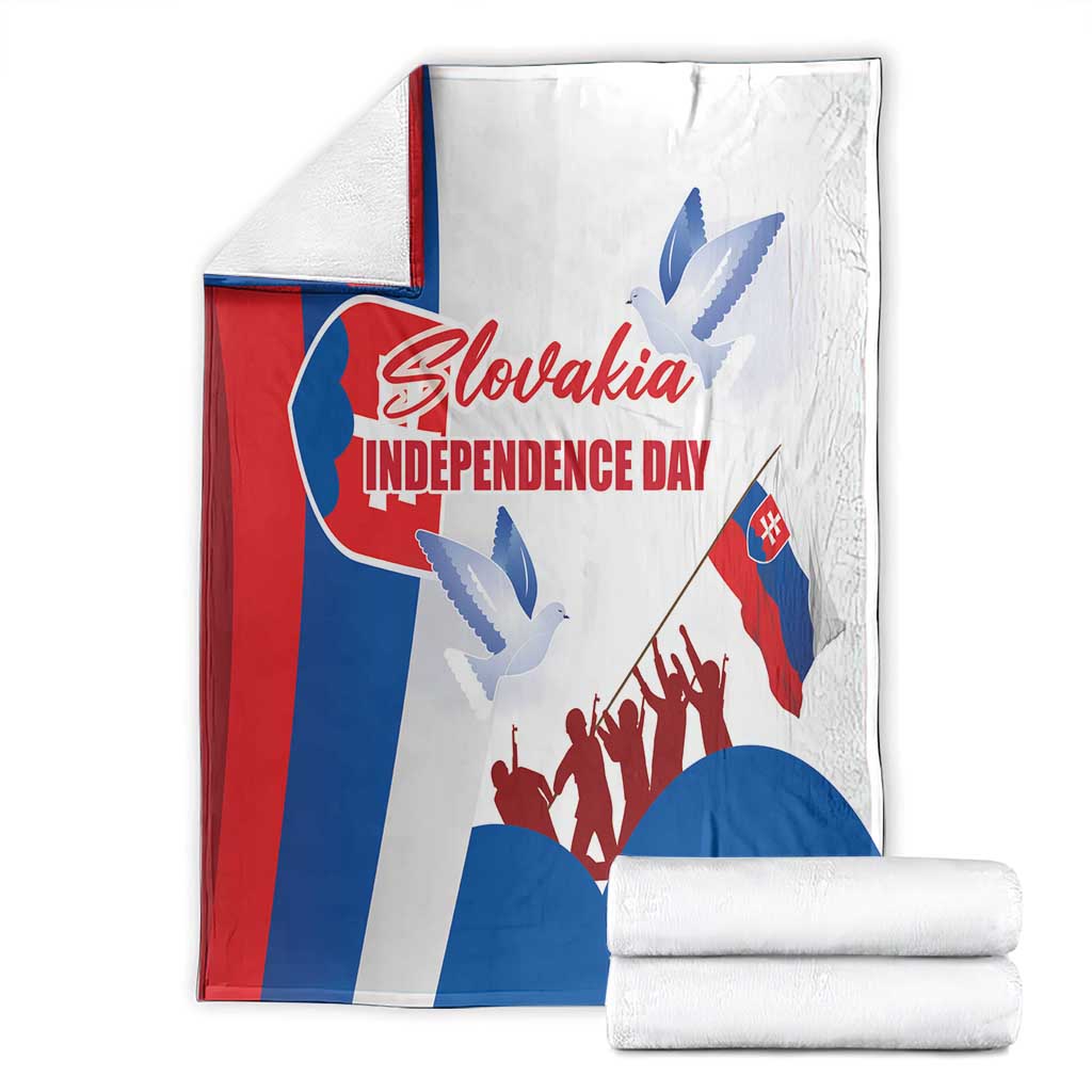 Slovakia Independence Day Blanket 17th July 1992