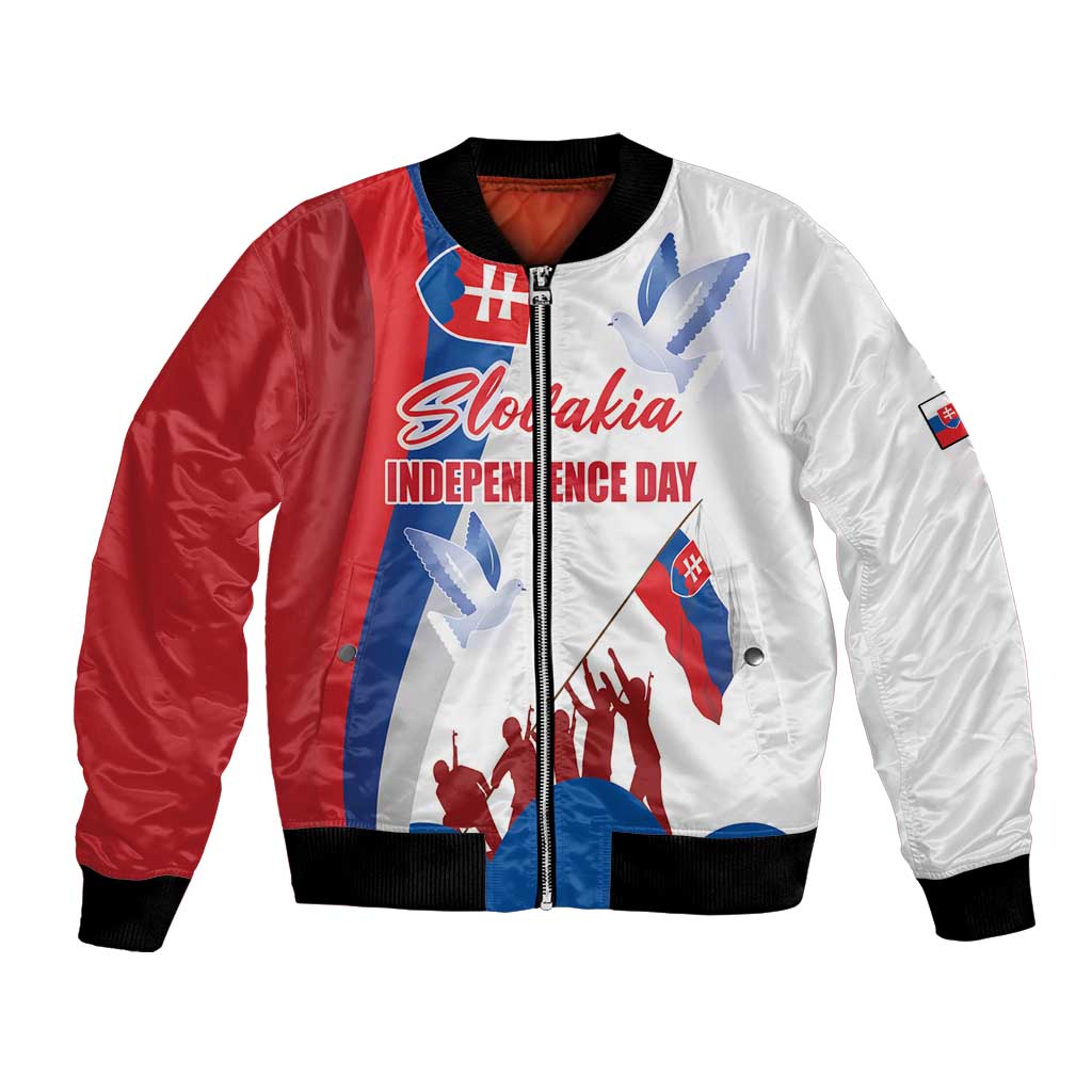 Slovakia Independence Day Bomber Jacket 17th July 1992
