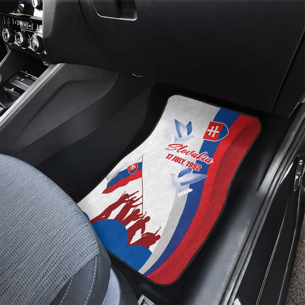 Slovakia Independence Day Car Mats 17th July 1992