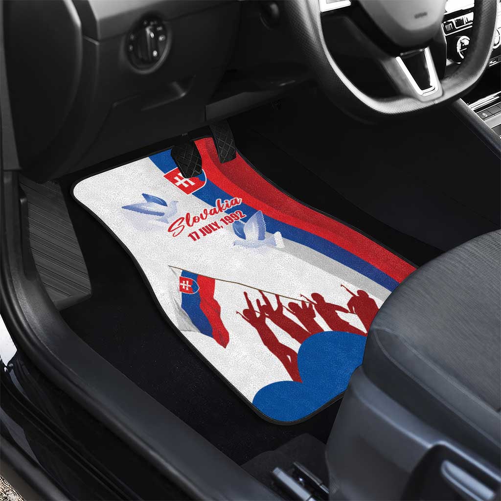 Slovakia Independence Day Car Mats 17th July 1992