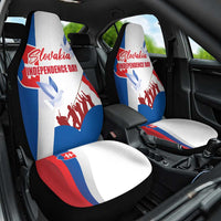 Slovakia Independence Day Car Seat Cover 17th July 1992