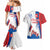 Slovakia Independence Day Couples Matching Mermaid Dress and Hawaiian Shirt 17th July 1992